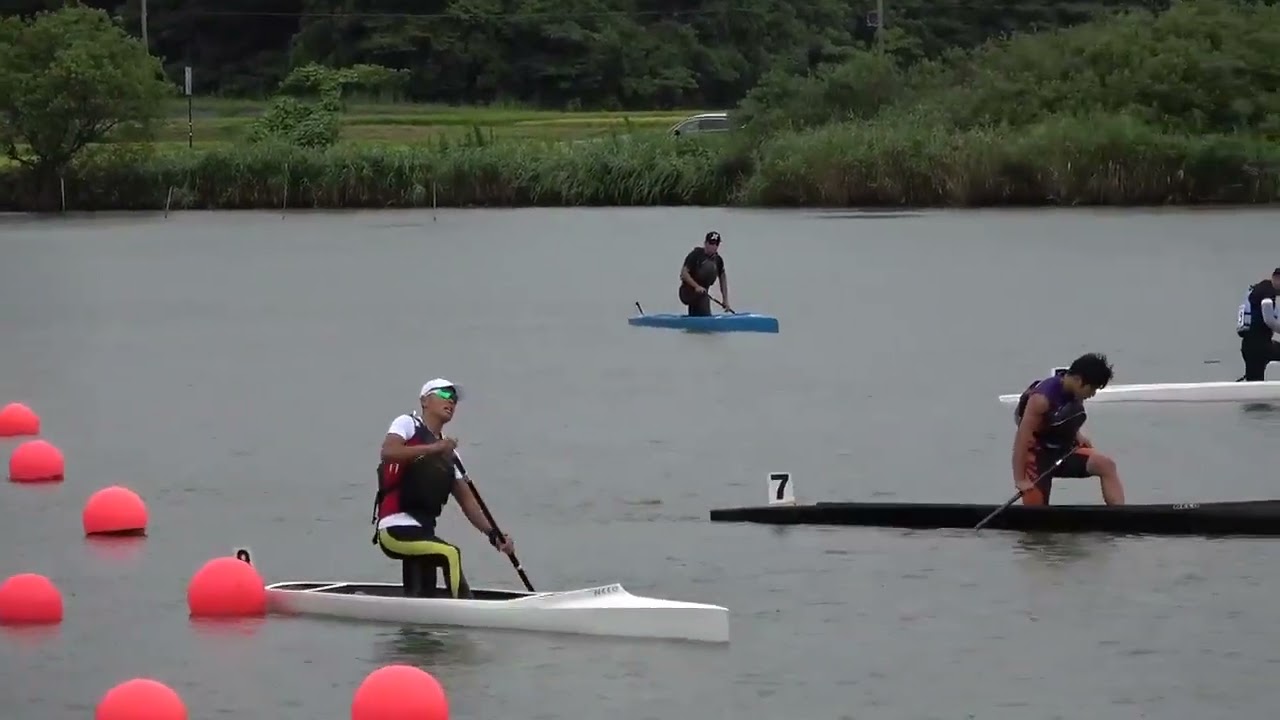 2021年IH カヌー 男子 スプリント・カナディアンシングル500m 決勝