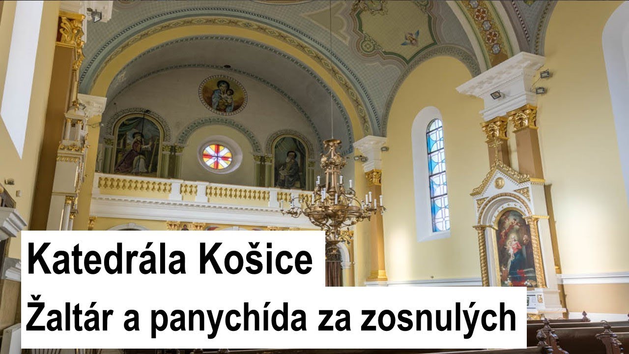 🎥 NAŽIVO: Žaltár a panychída za zosnulých z Katedrálneho chrámu Narodenia presv. Bohorodičky-Košice
