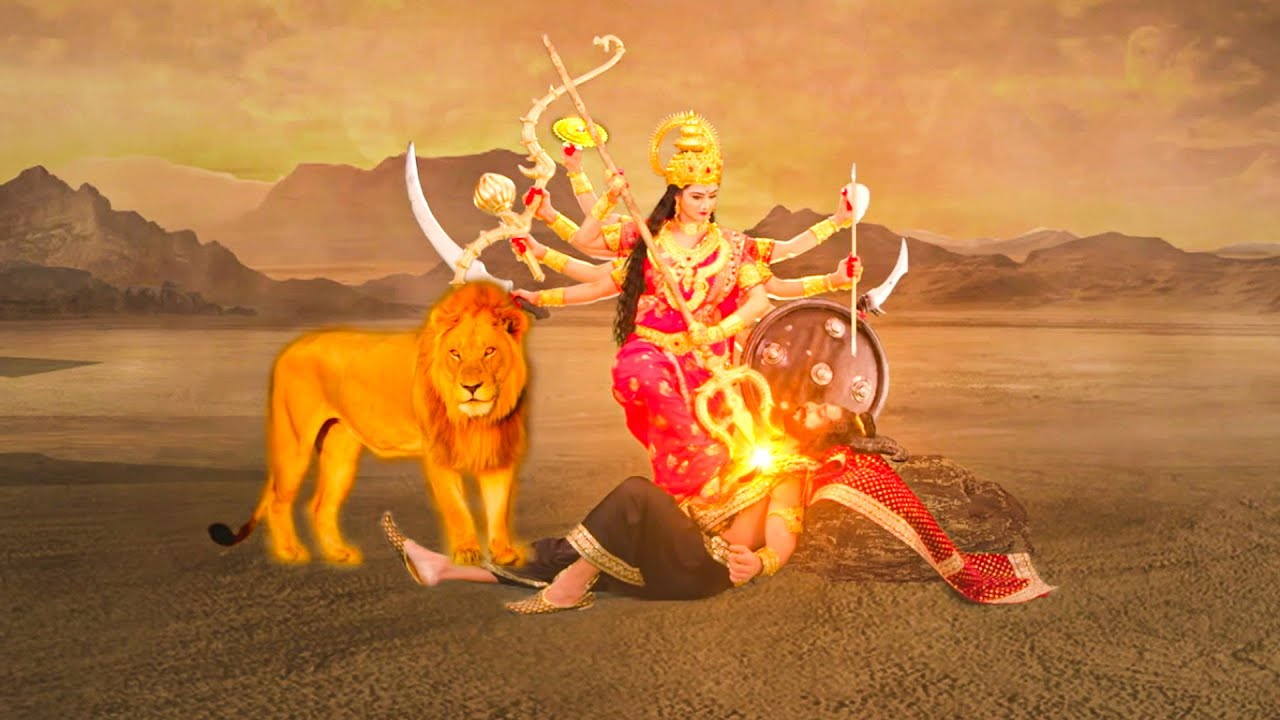 देवी महिषासुर मर्दिनी ने किया पापी असुर महिषासुर का अंत | महिषासुर मर्दिनी'' #shorts #reels