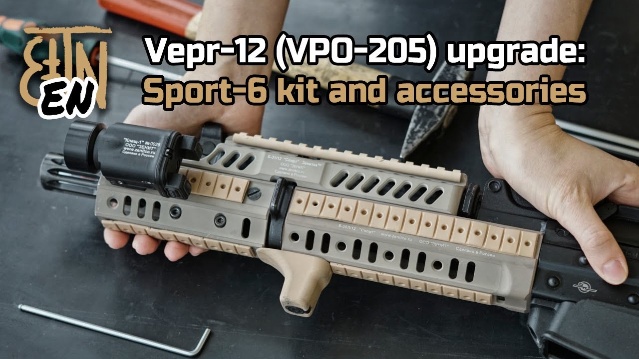 Vepr-12 upgrades: Sport-6 kit and accessories
