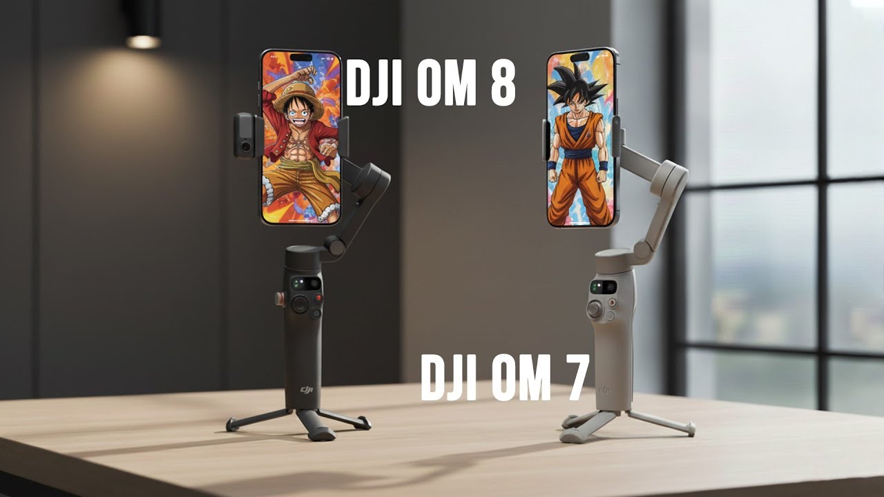 DJI Osmo Mobile 8 против 7 — что нового?