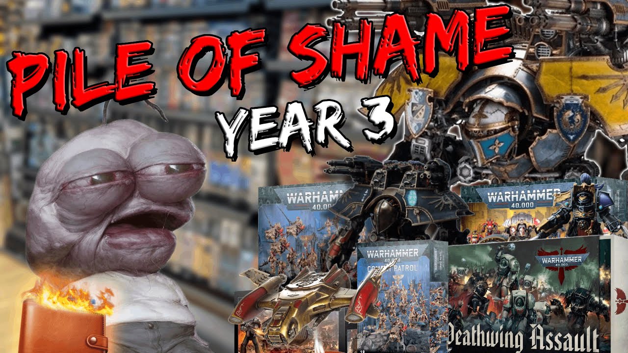A Journey of PAINting & Suffering in Warhammer Pile of Shame Year 3