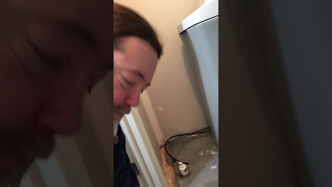 Air Gap for water softener discharge