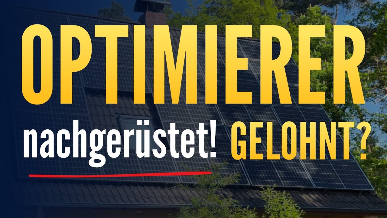 Meine PV-Anlage im Schatten: Haben Optimierer geholfen? (Photovoltaik Erträge im Vergleich)