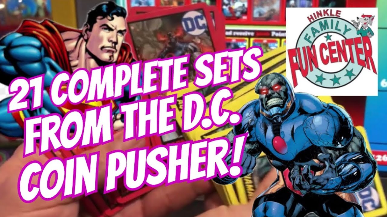 21 COMPLETE D.C. Coin Pusher Sets!
