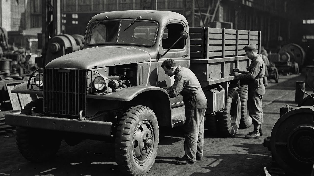 America Had No Military Trucks  &mdash; So Ford Converted Civilian Models Into War Machines
