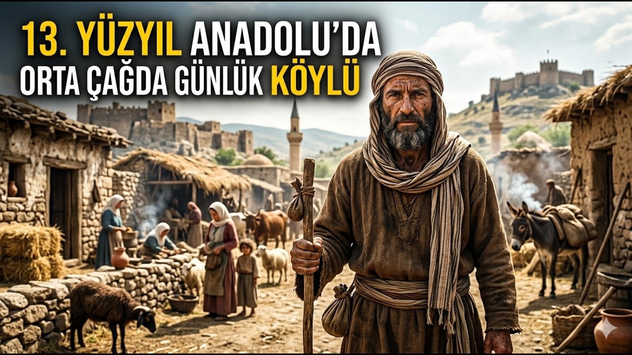 POV: 13. Yüzyılda Anadolu’da Bir Köylü | Orta Çağda Günlük Hayat