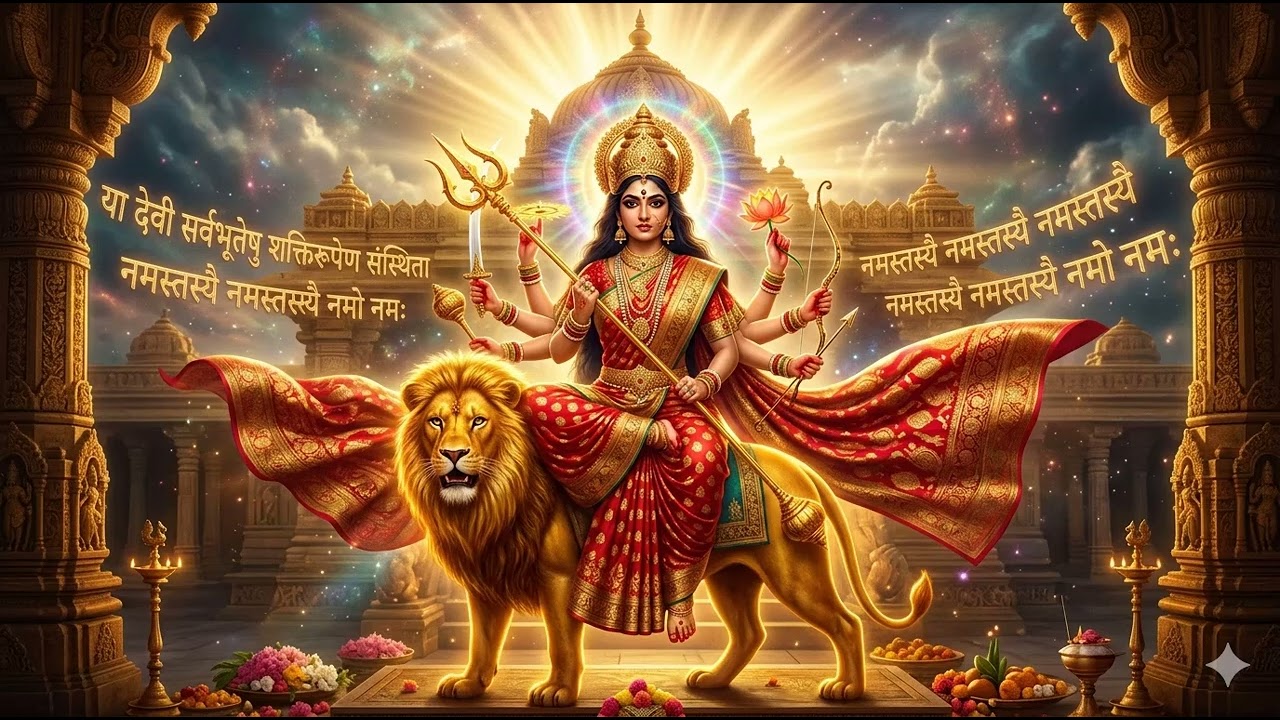 माँ दुर्गा का दिव्य श्लोक | या देवी सर्वभूतेषु | रोज़ सुनें और पाएँ शक्ति व शांति