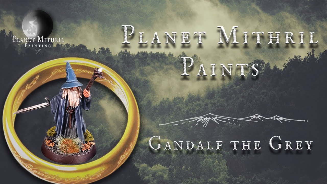 Gandalf The Grey, Painting Turorial