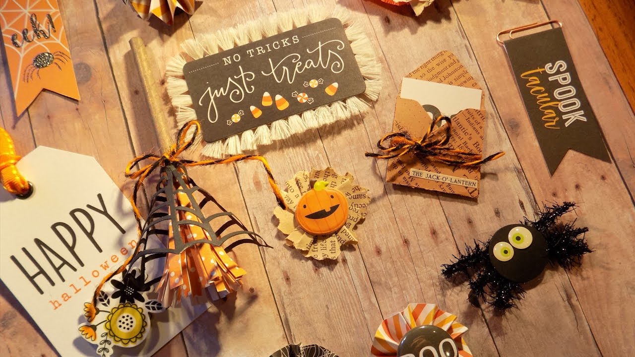 13 Days of Halloween – Day 7 | Halloween Embellishments (Part 2)