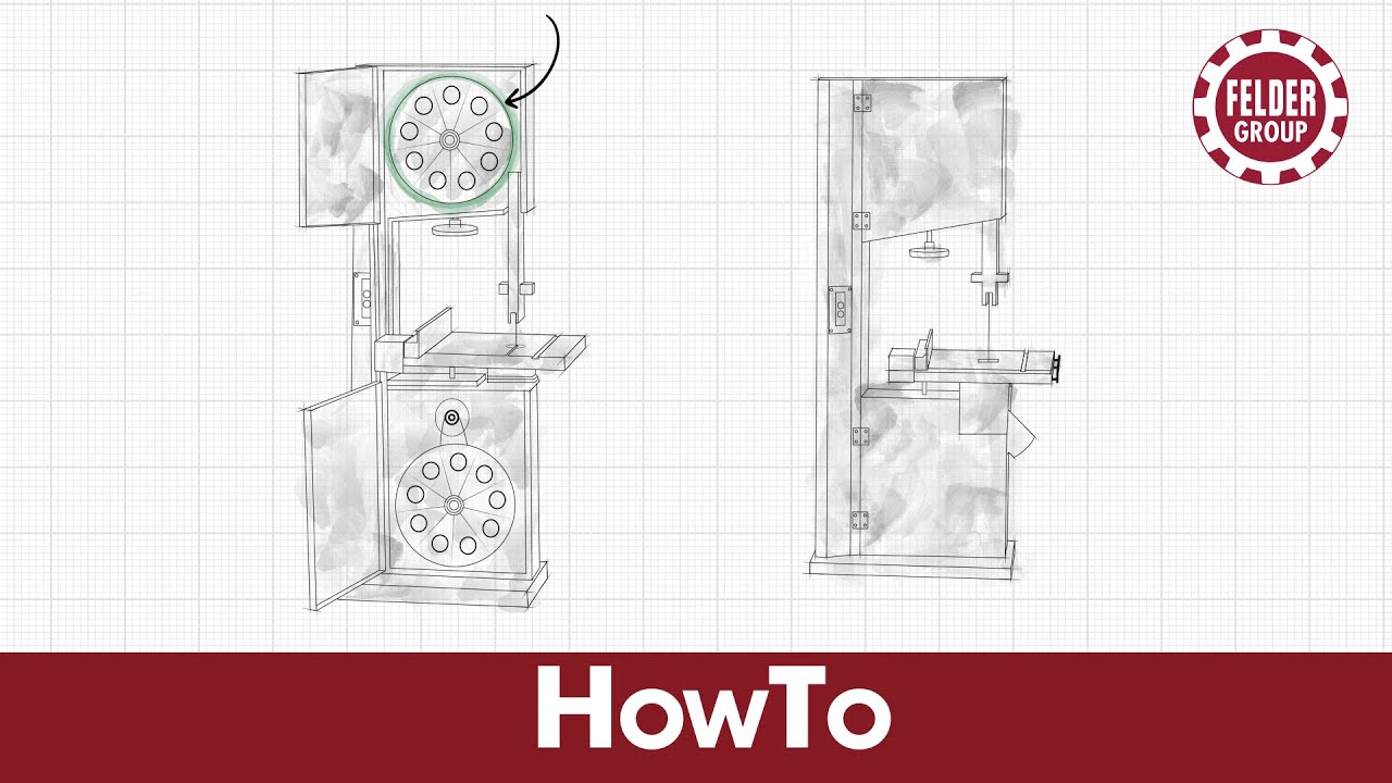 Felder®HowTo Регулировка угла на торцовочном упоре