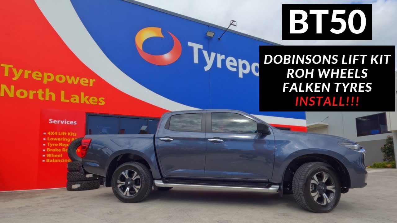BRAND NEW BT50 - Dobinsons IMS, ROH Wheels and Falken Tyres INSTALL!