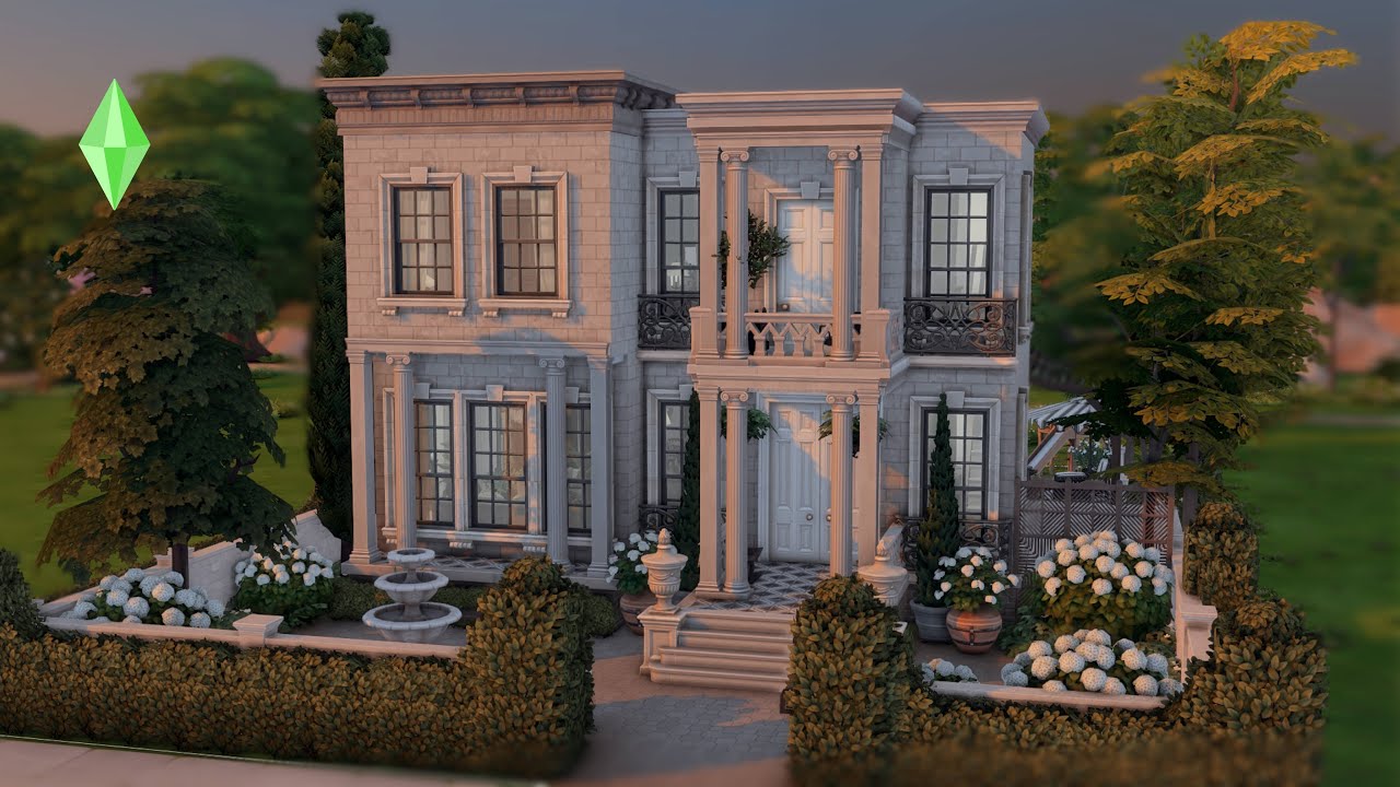 Piccola Villa Romana | The Sims 4 Speed Build