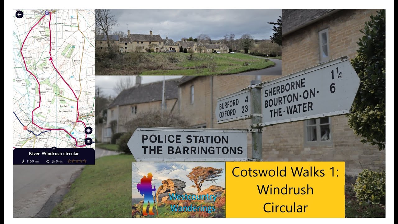 Cotswold Walks 1: Windrush Circular