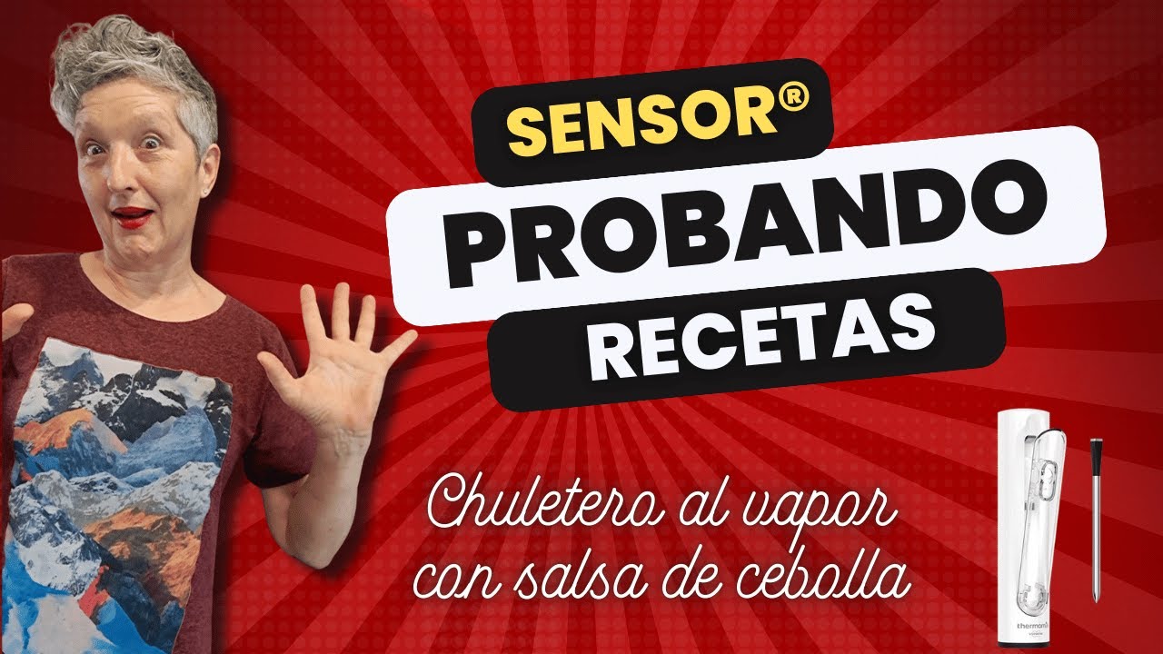 🔴 CÓMO SACAR PARTIDO AL VAROMA® SENSOR® 🔴 CHULETERO DE CERDO Y SALSA DE CEBOLLA 💚 con Thermomix® 🔝