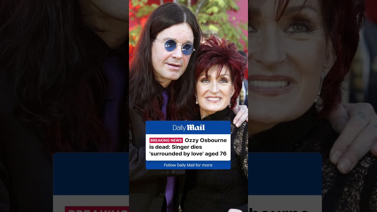 Ozzy Osbourne has passed away at the age of 76