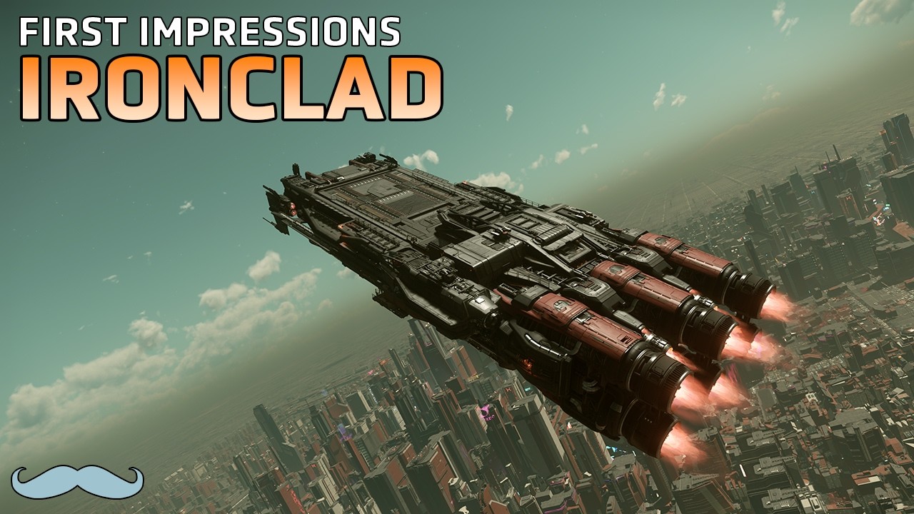 First Look at the Drake Ironclad | Star Citizen 4.8 4K