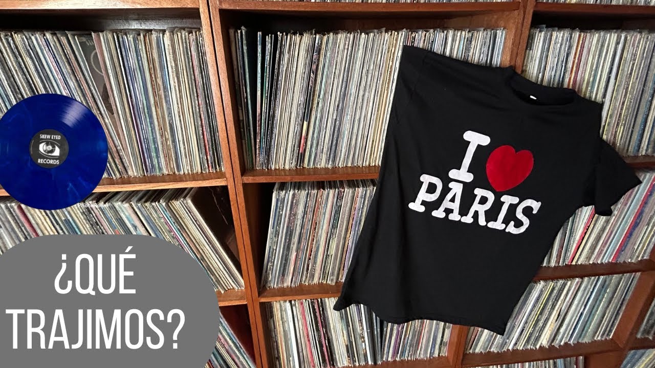 Discos que trajimos de París, Francia 🇫🇷!!!