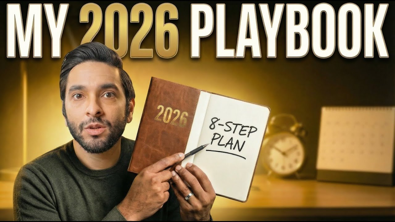 Вот мой план из 8 шагов для достижения успеха в 2026 году!
