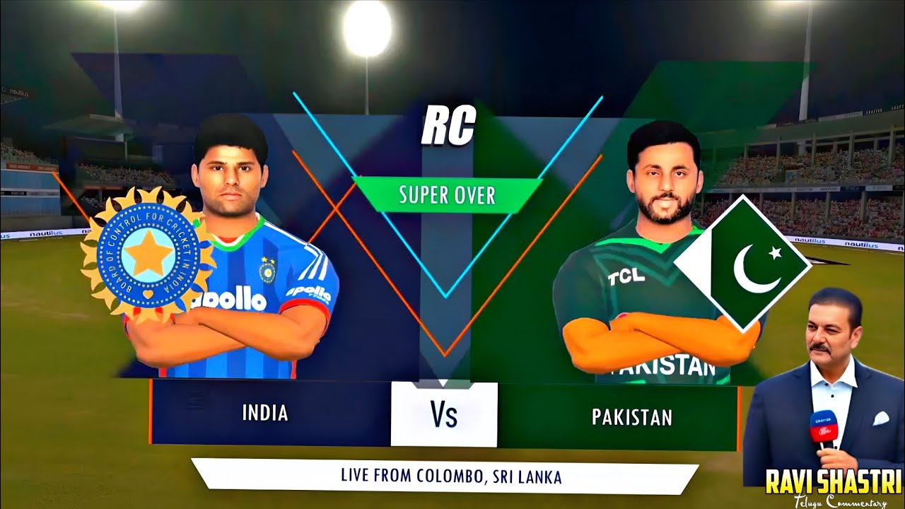 IND vs PAK Super Over Thriller 🔥 | T20 World Cup 2026 | Ravi Shastri Relastic Telugu Commentary