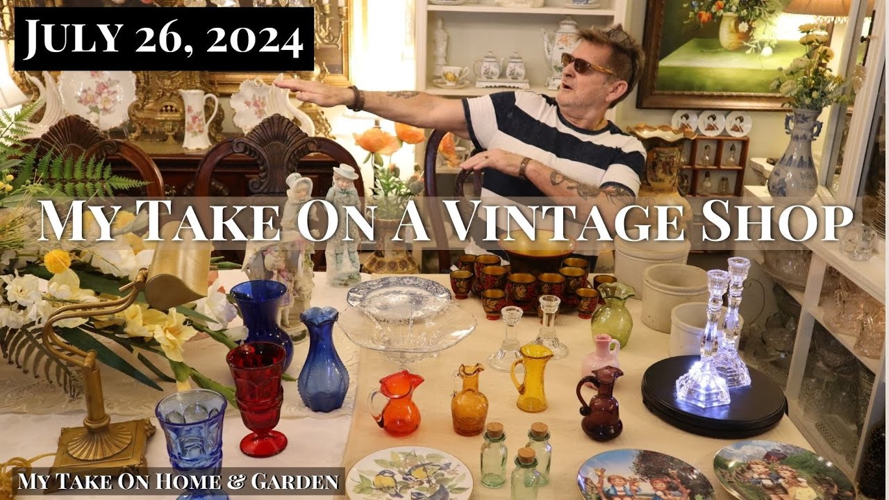 Fostoria Glass, Tiffany & Co, Duncan Miller, 1800s Porcelain & Primitives In Our Store 07/26/2024