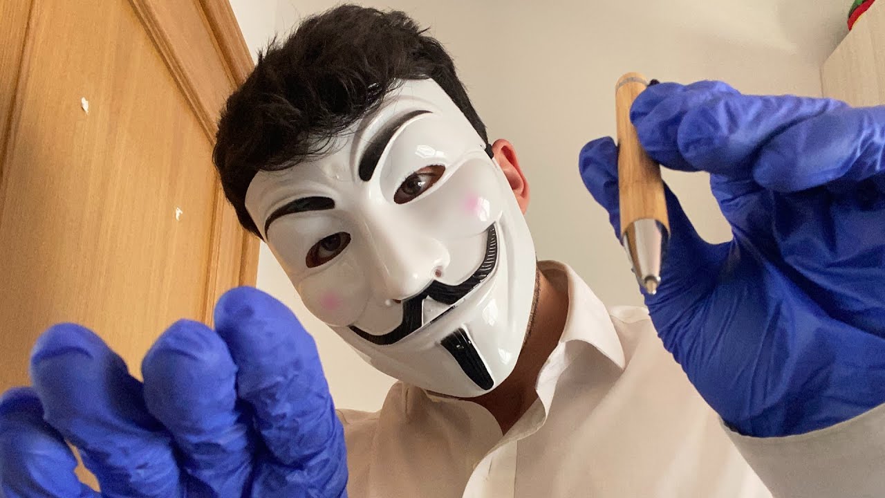 ASMR - EXAMEN MUY RAPIDO de NERVIOS CRANEALES - Roleplay Español