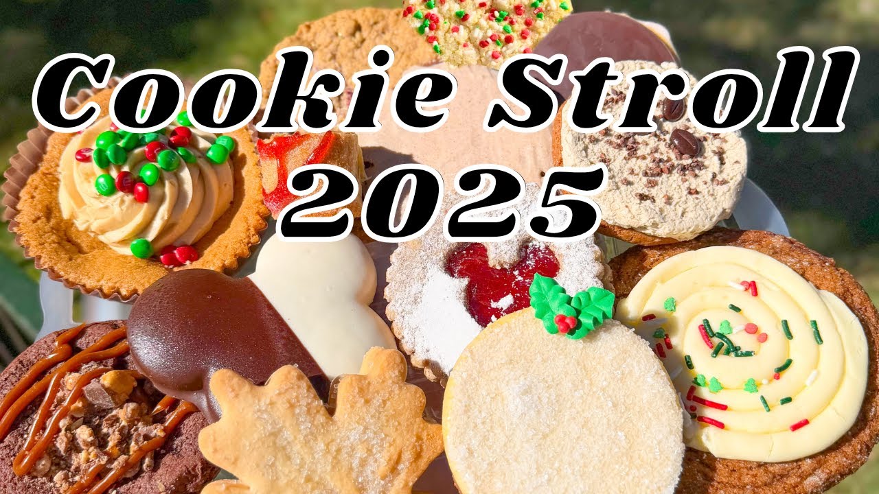 We Tried All 13 Cookies during The Holiday Cookie Stroll at Epcot Festival of the Holidays 2025
