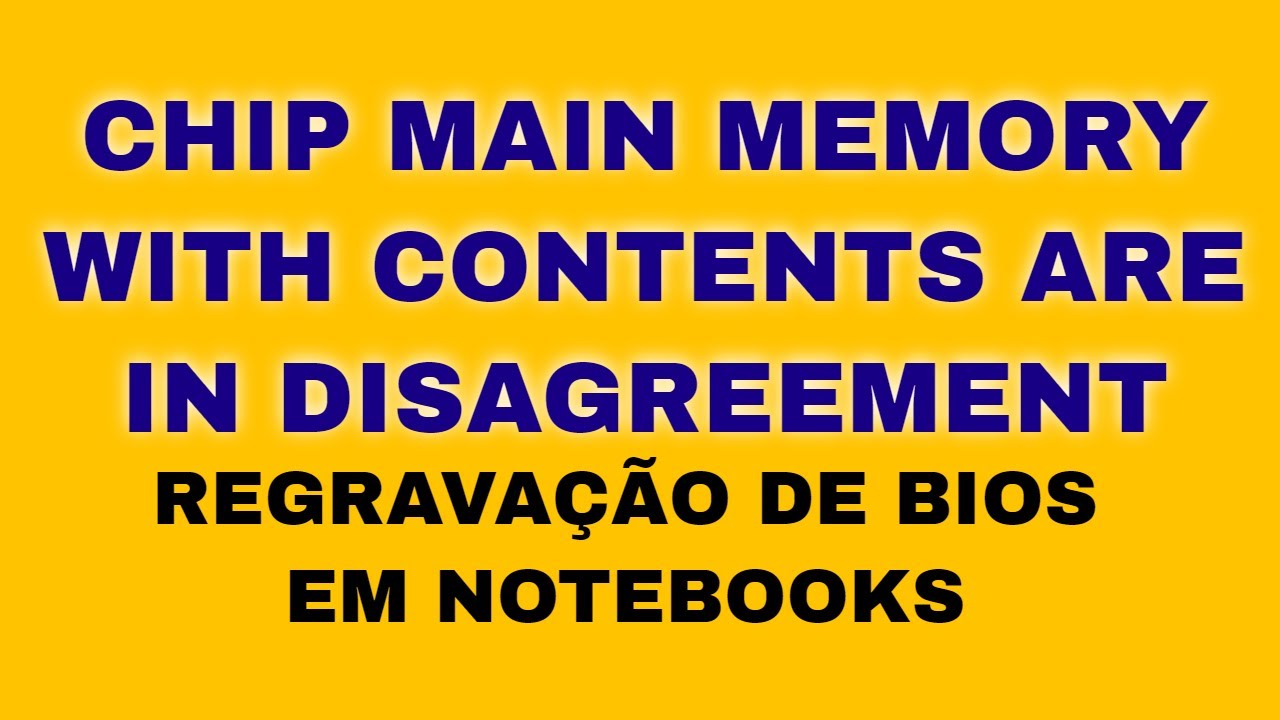 14 - CHIP MAIN MEMORY WITH CONTENTS ARE IN DISAGREEMENT. ERRO DURANTE REGRAVAÇÃO DE EPROM.