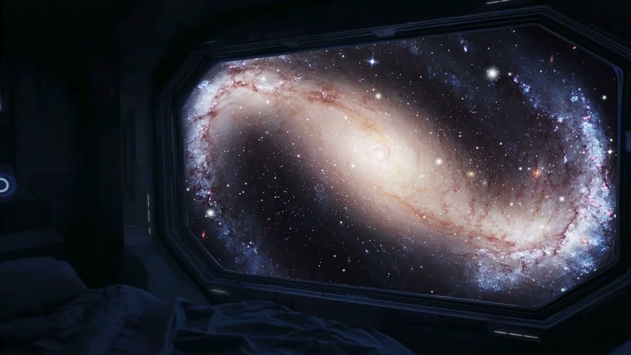 Floating Through Silent Space | Deep Ambient White Noise for Relaxation