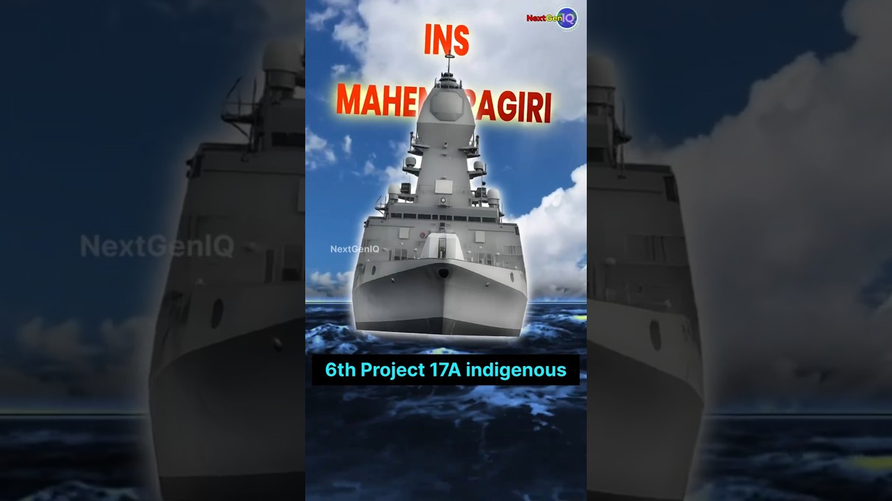 INS Mahendragiri Is Now India&rsquo;s New Stealth Power! 🇮🇳 #India #Defense
