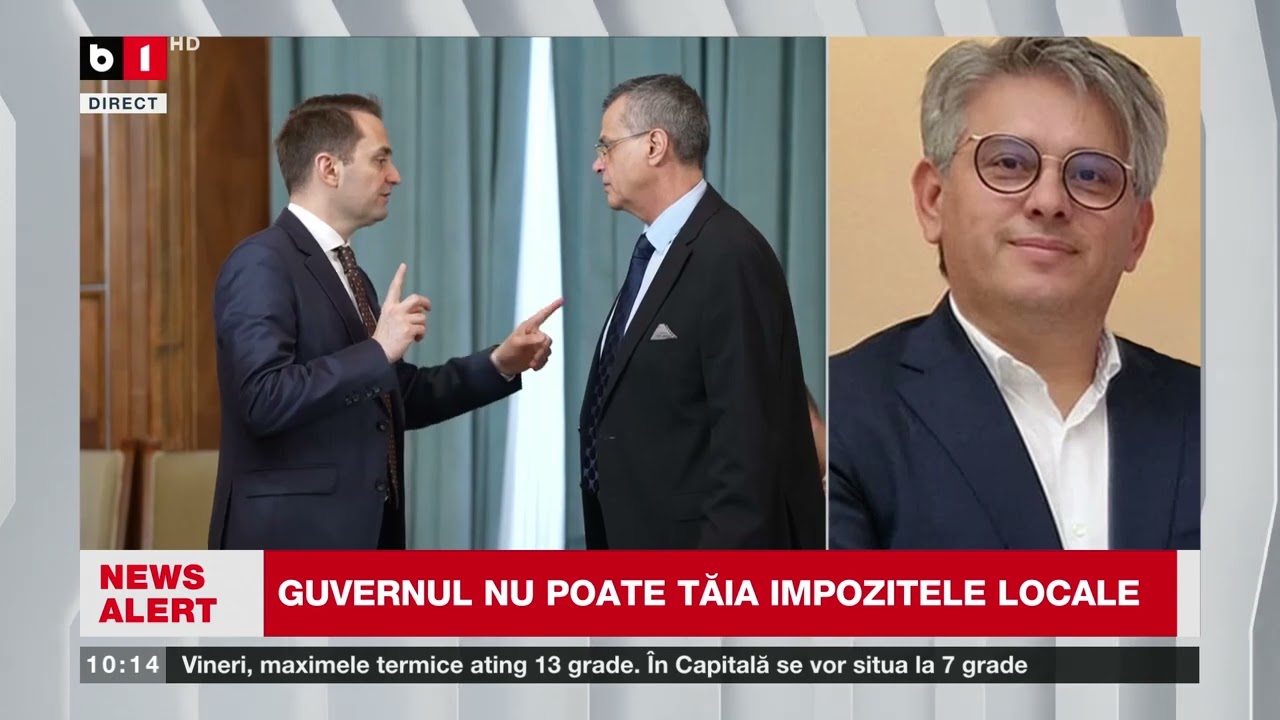 PREȘED. CES, STERICĂ FUDULEA, DESPRE IMPOZITELE CARE NU POT FI TĂIATE_Știri B1TV_27 febr. 2026