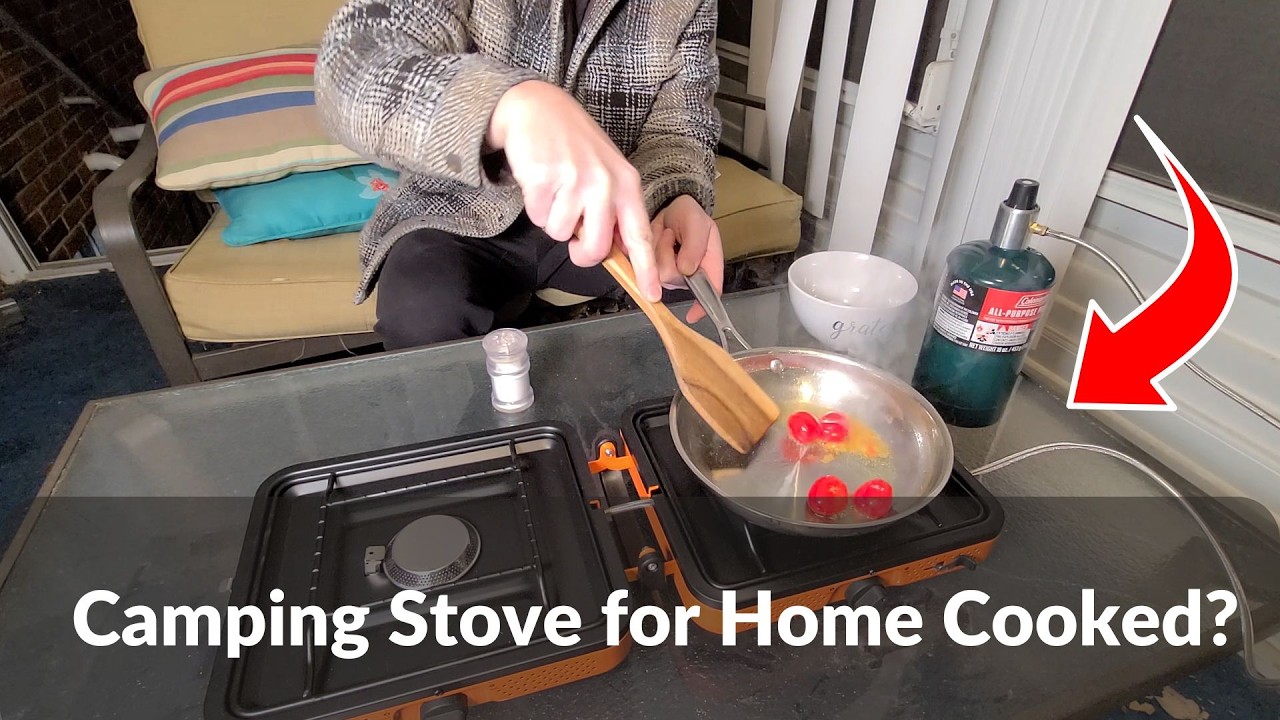 SHINESTAR Portable Camping Stove Review | Testing 17000 BTU Output and 2 Burner Performance