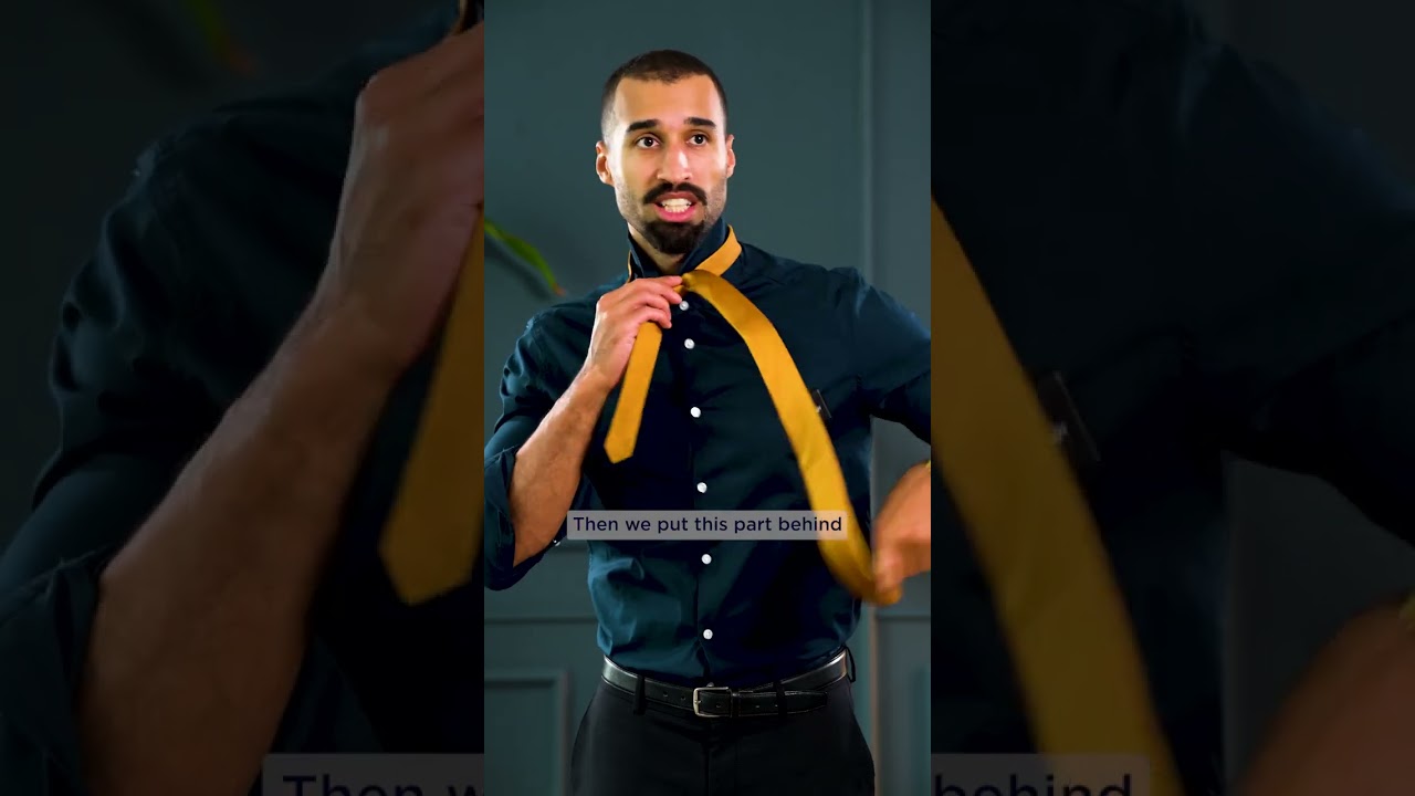 How to Tie Windsor Tie Knot