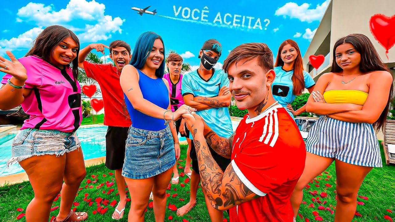 Fiz Um Pedido Pra Lavínia Na Frente de Todos!! *ela aceitou?