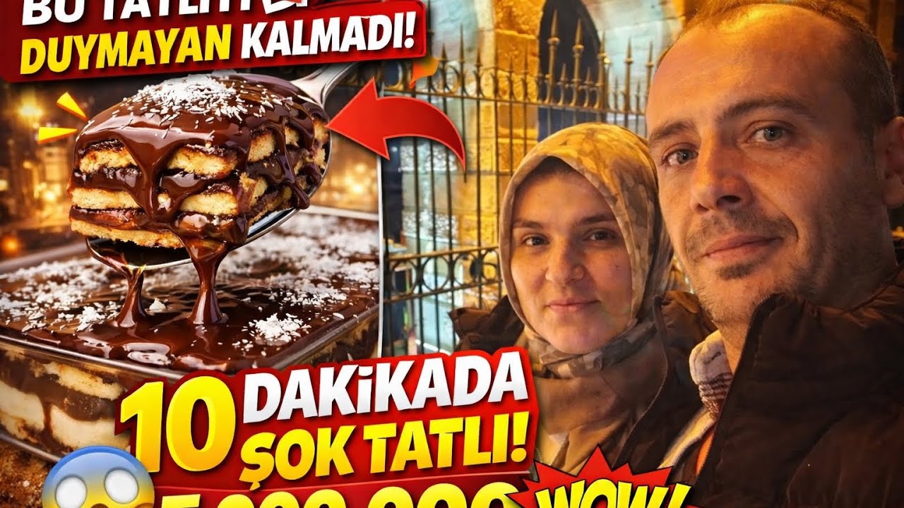 Hayallerini Süsleyen Bir Tatlı Tarifi Deneyin Aşık Olucaksınız 😋🥰
