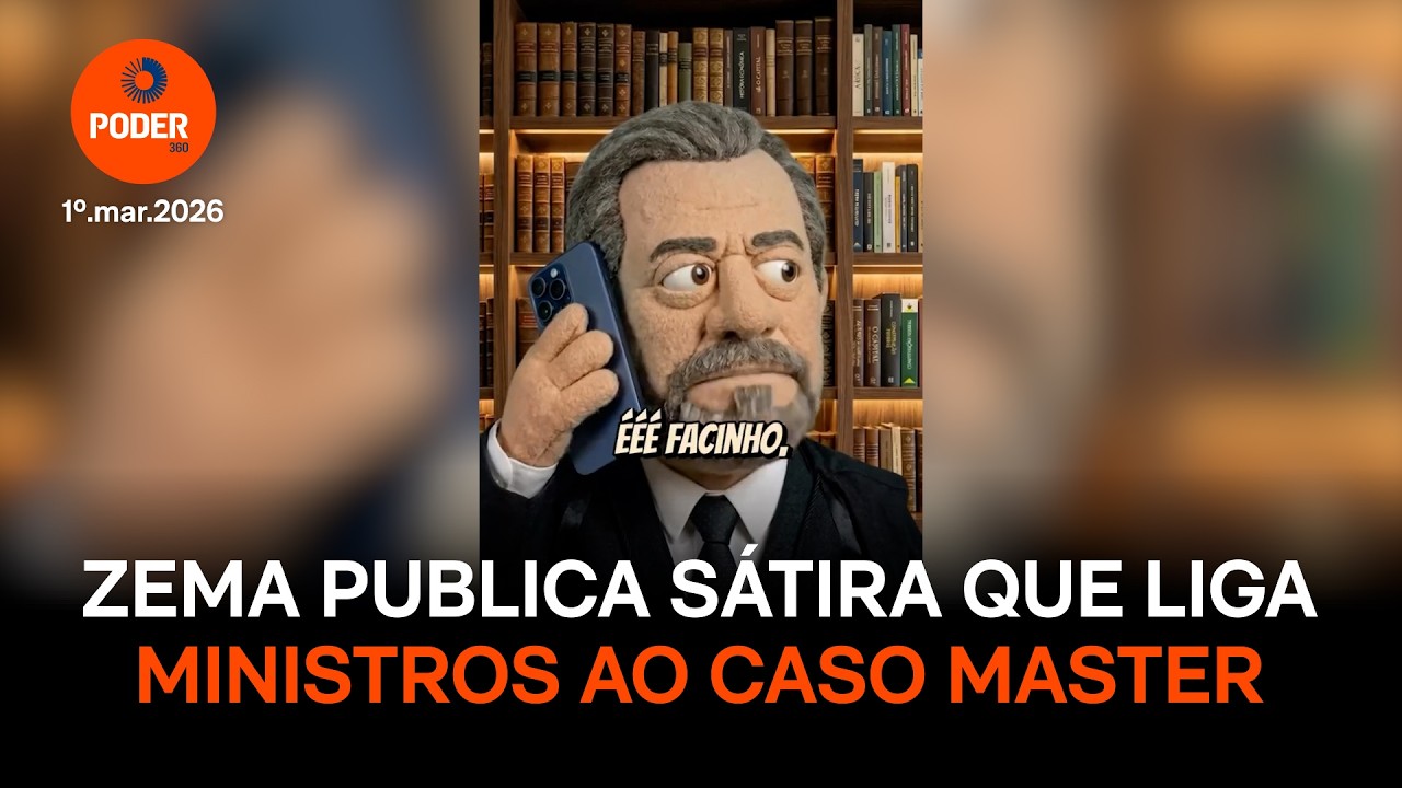 Zema publica sátira que relaciona Toffoli e Gilmar ao caso Master