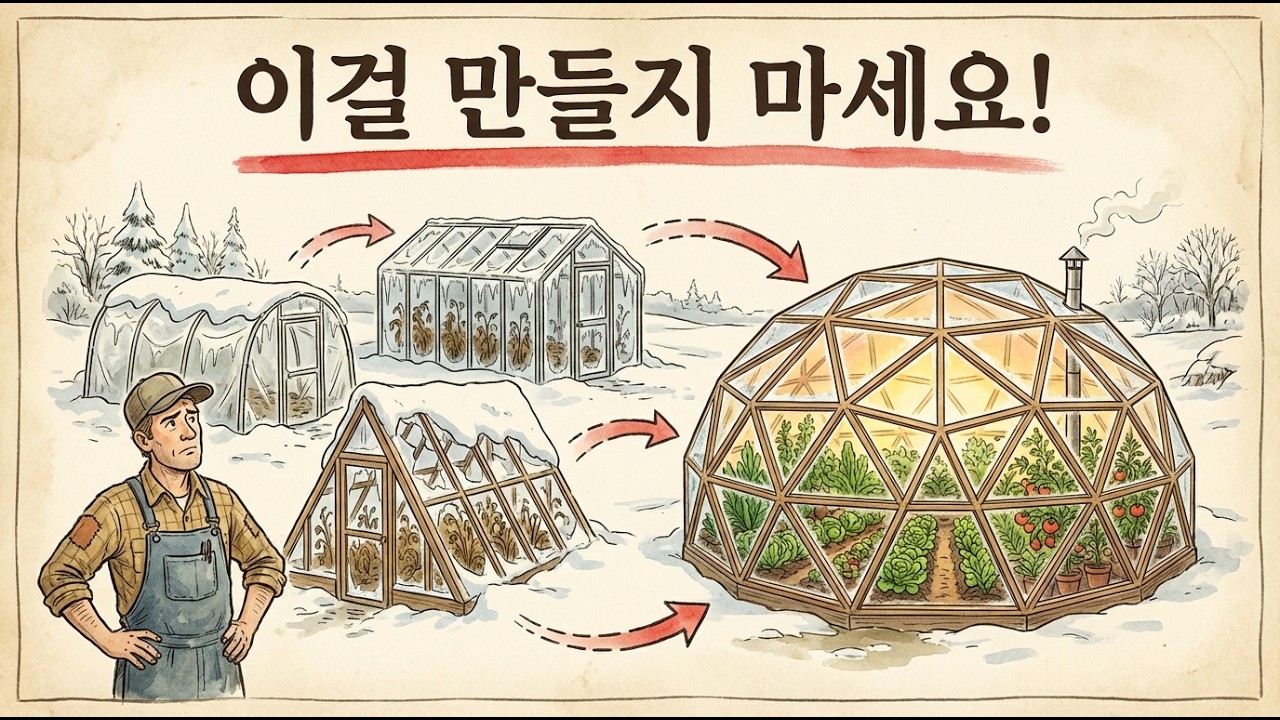 나는 4가지 온실 형태를 테스트했다 — 실제로 가장 많은 열을 가두는 것은 무엇일까?