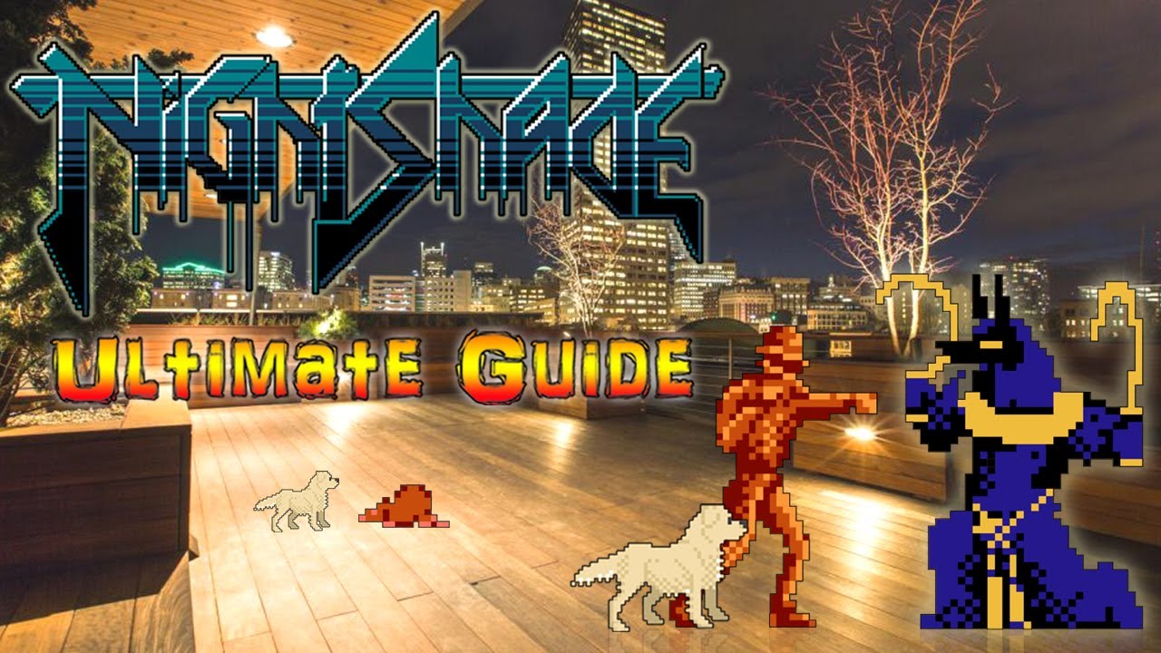 #Nightshade Nightshade NES - Ultimate Guide - ALL Rooms, ALL Bosses, ALL Items, 100%
