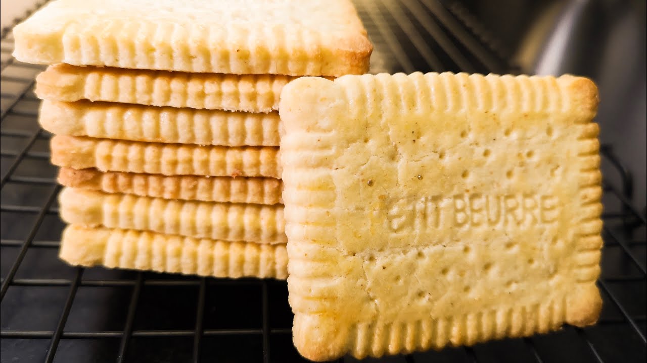 Les PETITS BEURRES, La recette des sablés au beurre maison