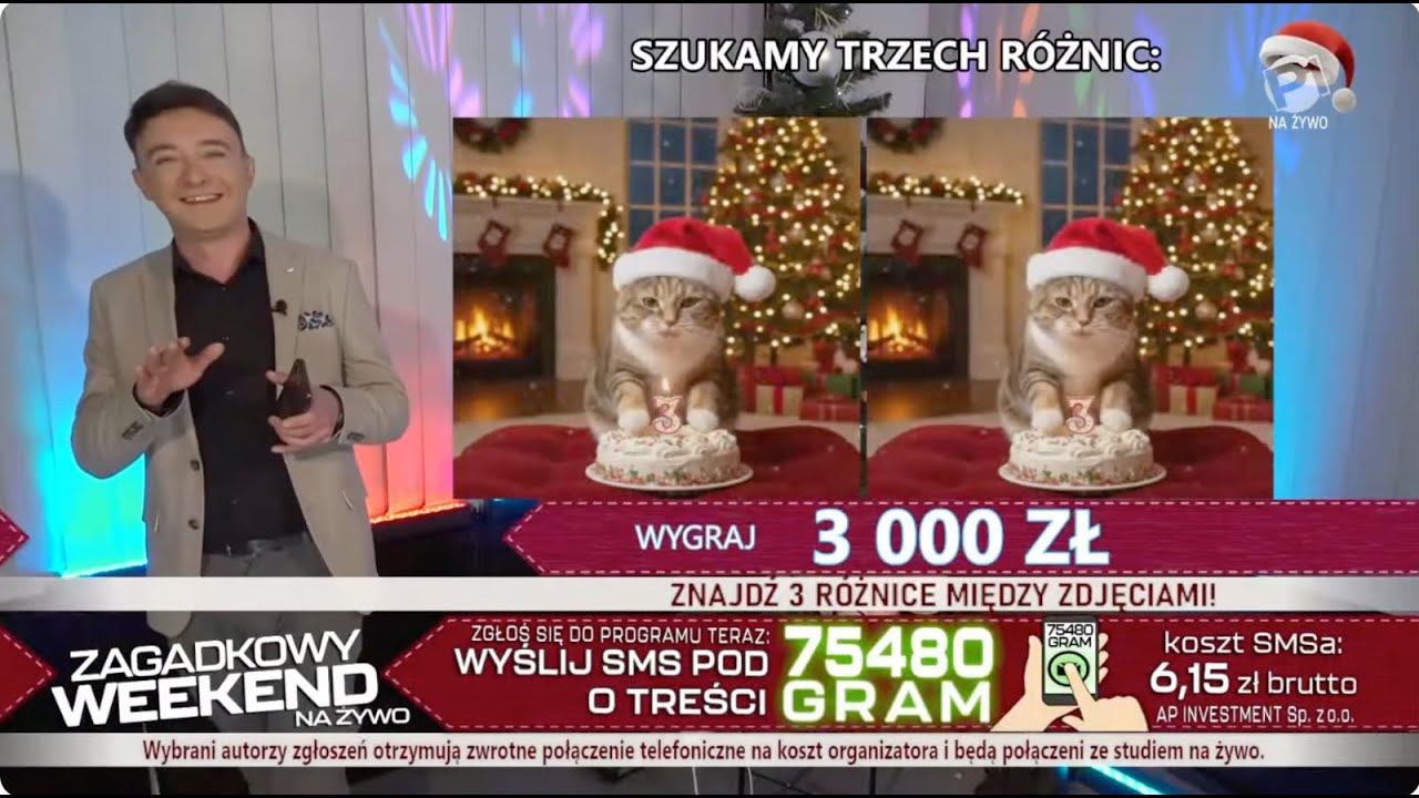Zagadkowy Weekend na żywo,  20.12.2025 (Polonia1) - 158 wydanie na trzecią rocznicę ❗
