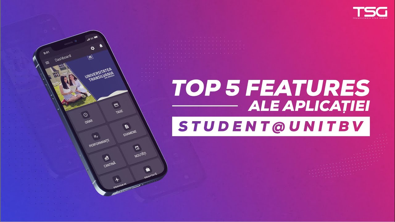 TOP 5 MOTIVE SĂ &Icirc;ȚI INSTALEZI APLICAȚIA STUDENT@UNITBV