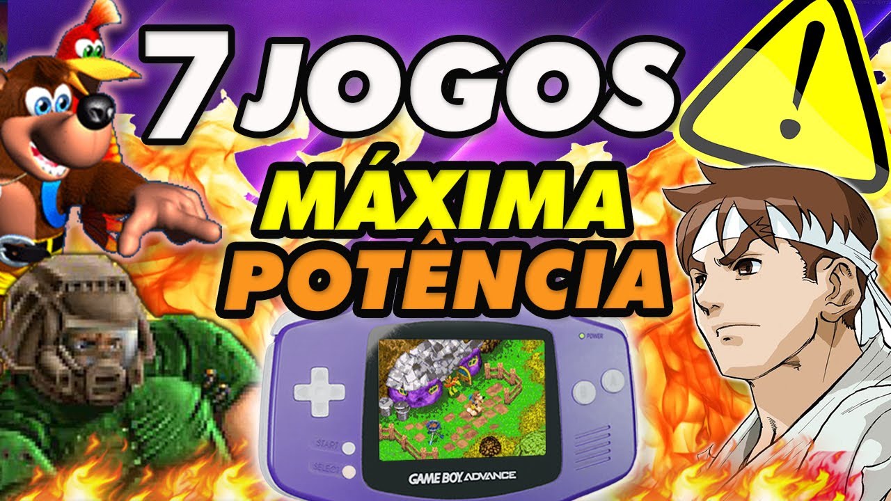 7 Jogos MAIS IMPRESSIONANTES do Game Boy Advance! Jogos QUASE INACREDITÁVEIS do GBA🔥🙀