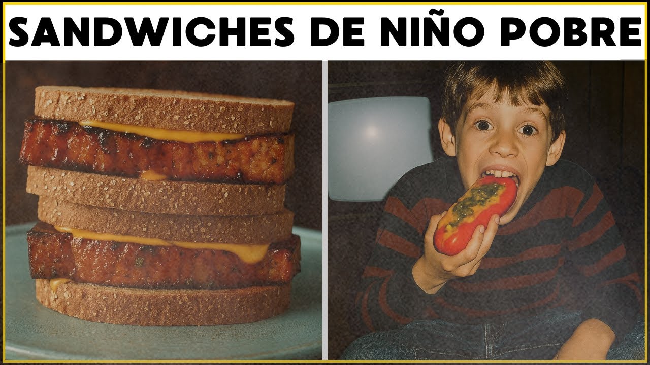 32 Sándwiches OLVIDADOS Que Comias En El Recreo