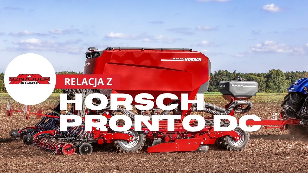 Prezentacja agregatu uprawowo-siewnego Horsch Pronto DC