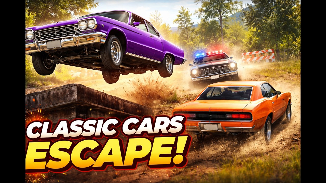 Lowrider vs Charger Police Chase 💥  #beamngdrive #cars #police #chase