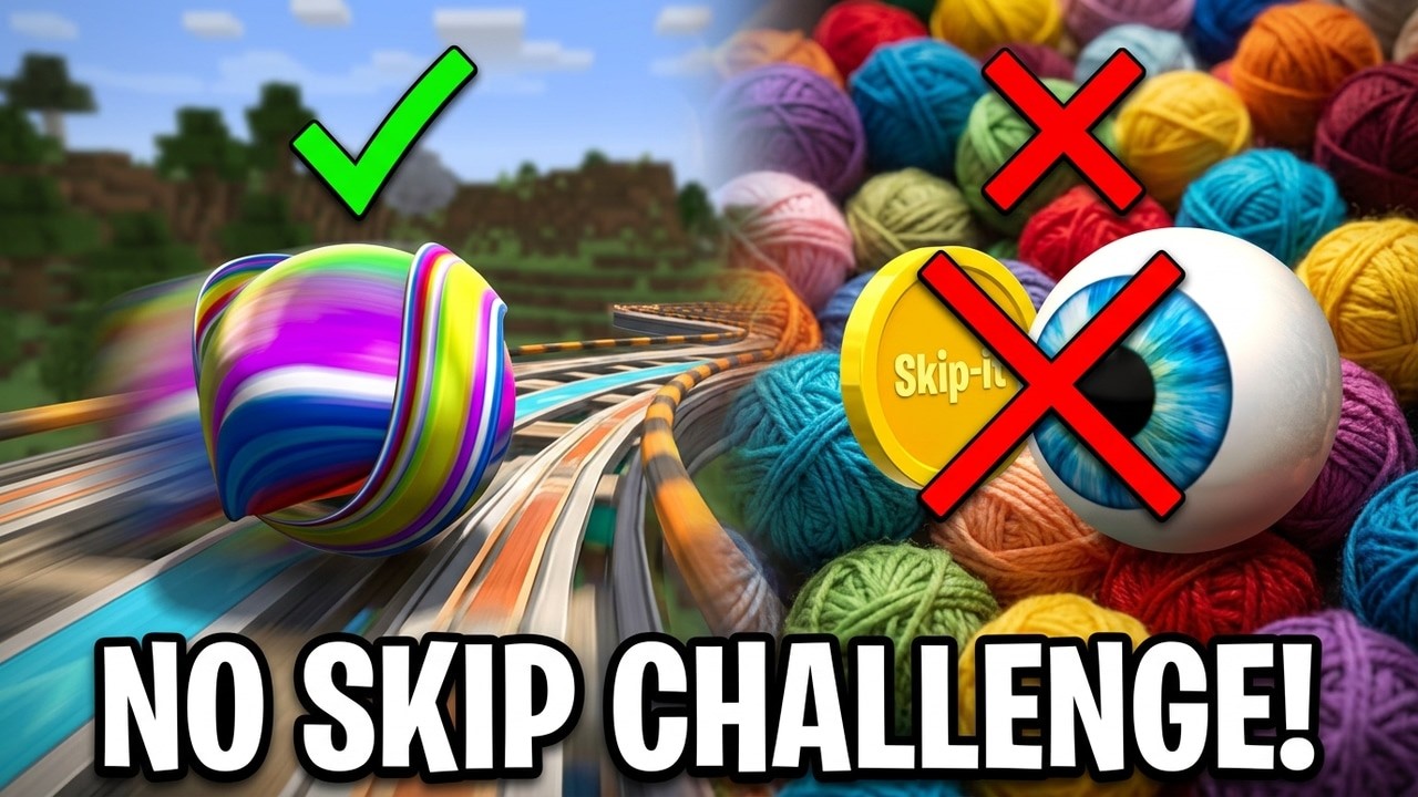 Going Balls - Super Speed Run One Life Challenge ! No Way Collect Skip-it Token