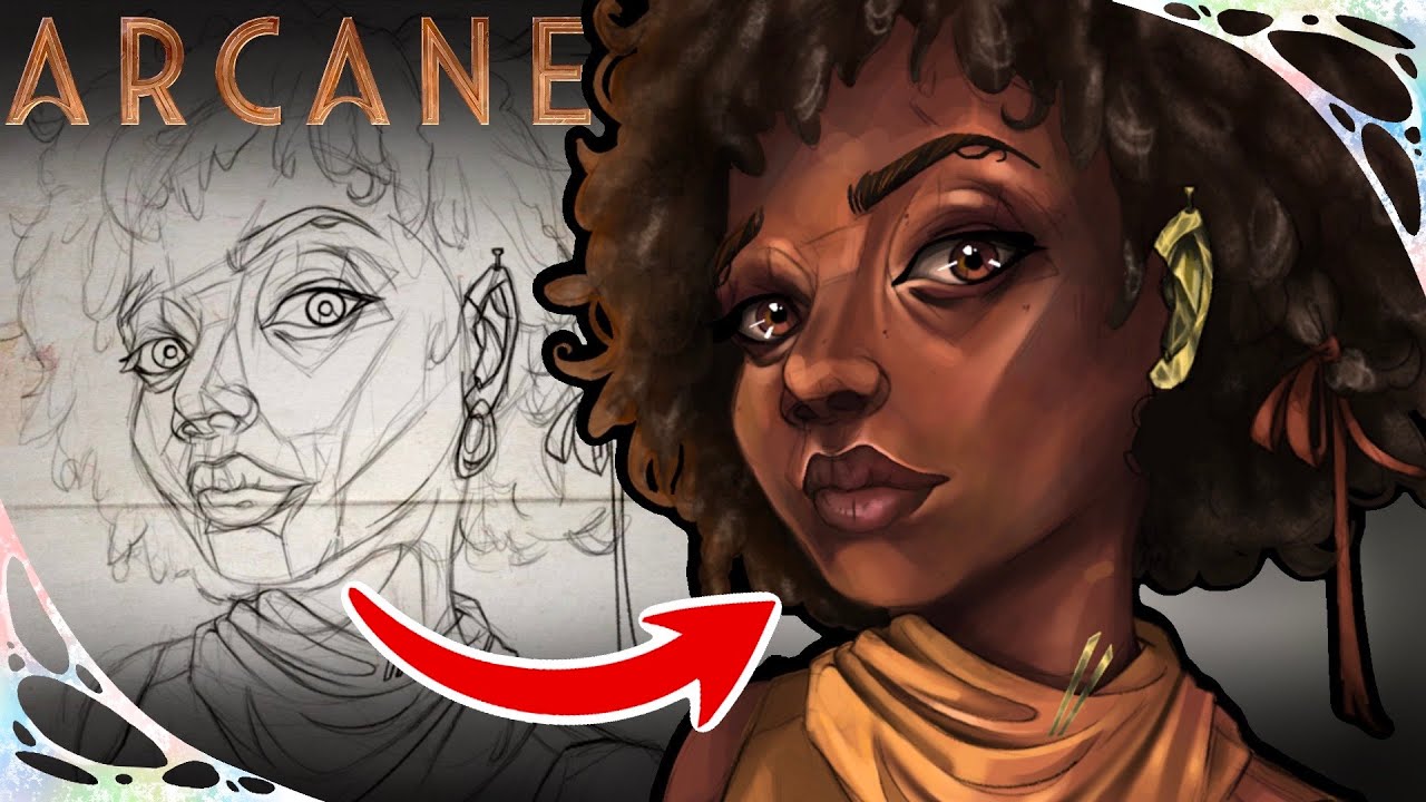 How to draw in Arcane’s art style