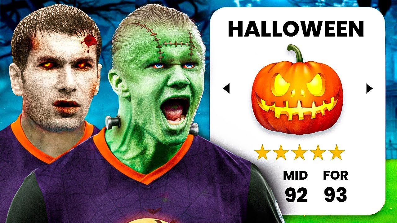 Jeg Byggede et Skr&aelig;mmende HALLOWEEN Fodboldhold!