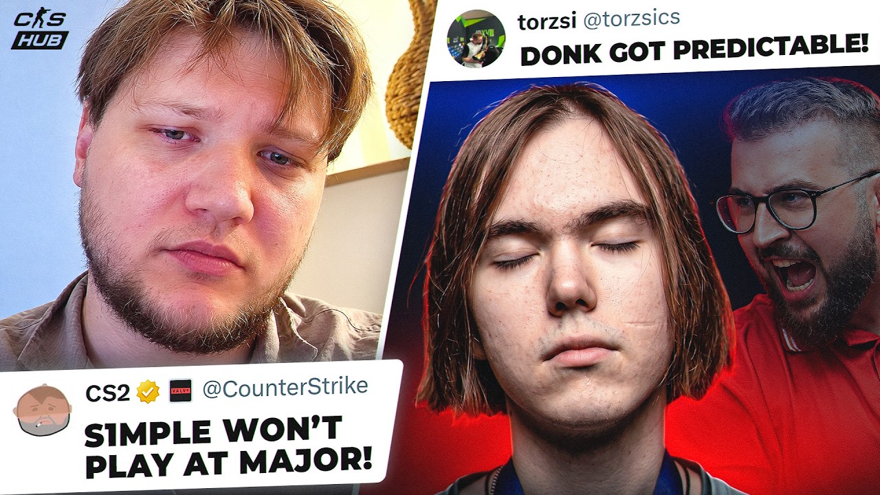 S1MPLE TO MISS ANOTHER MAJOR! IS DONK GETTING WASHED? NAFANY AND AX1LE COME BACK! CS NEWS