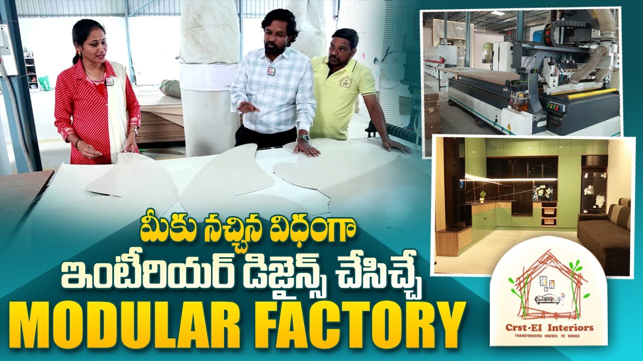 Crst-EI Interiors Modular Factory | All Type of Interior Material with Guarantee  | Nirupama